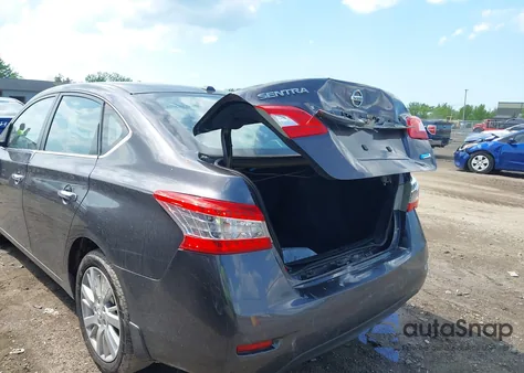 2014 Nissan Sentra Sl из США, поврежденный, VIN 3N1AB7AP6EY277870